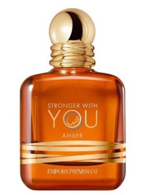 Giorgio Armani stronger with you Amber Edp 100 ml  tester Man